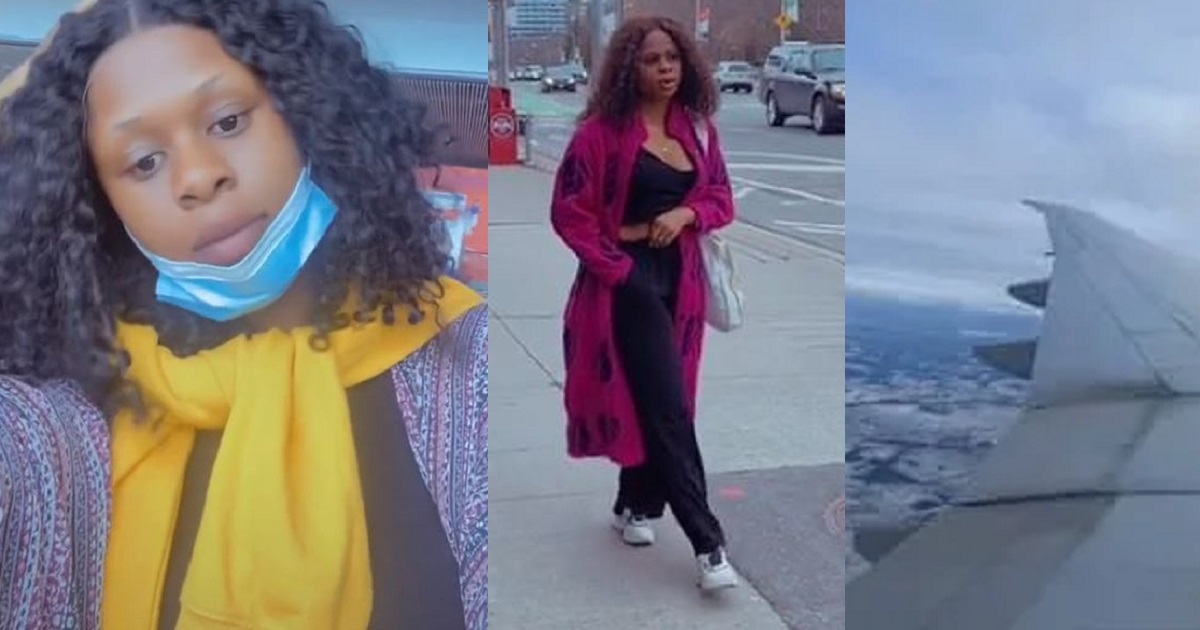 I’ll continue to pray for Nigeria from here – Young lady says as she relocates to Canada (Video)