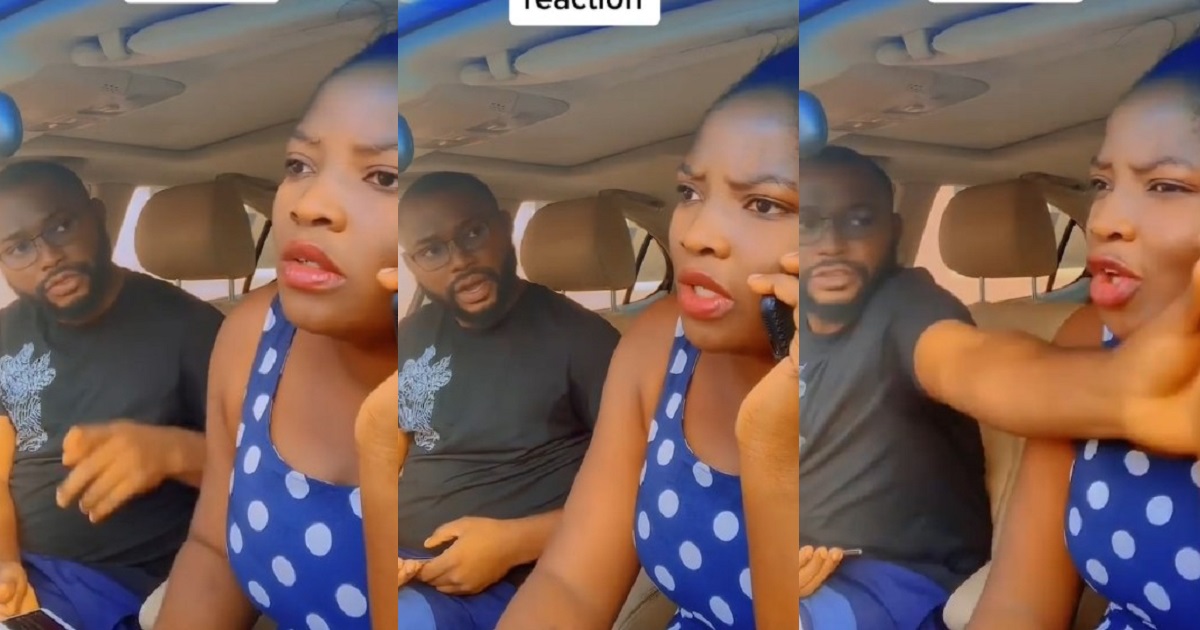 Husband reacts after his wife pranked him by “changing it” for his mother during a call (Video)