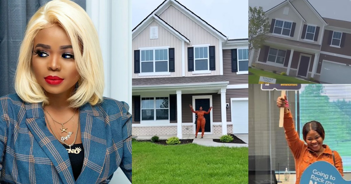 Actress, Tosin Shokoya acquires mansion in America