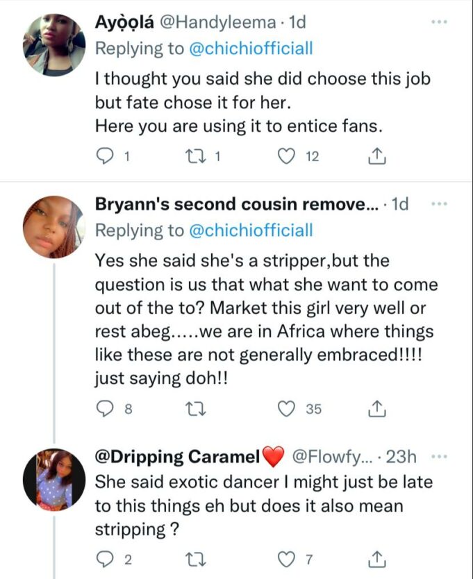 Chichi BBNaija dance video