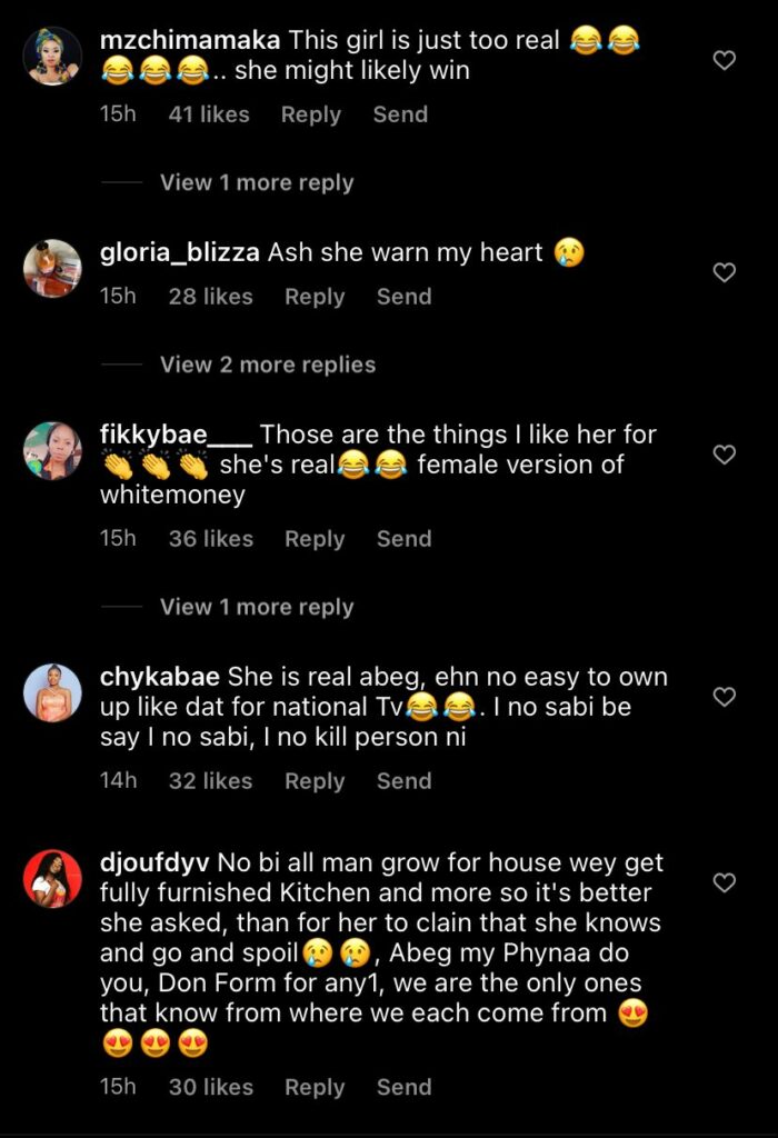 Phyna BBNaija Task