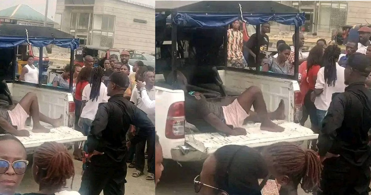 Man allegedly batters a lady in for refusing to have sex with him after collecting N5,000