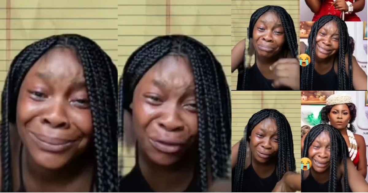I called you my bestfriend – Lady sheds hot tears after bestie snatched her boyfriend (Video)
