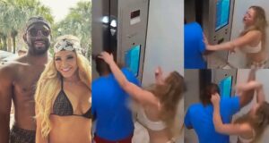 Courtney Clenney attacking