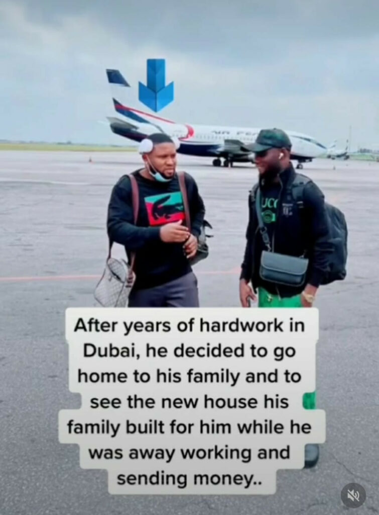 Nigerian man returns