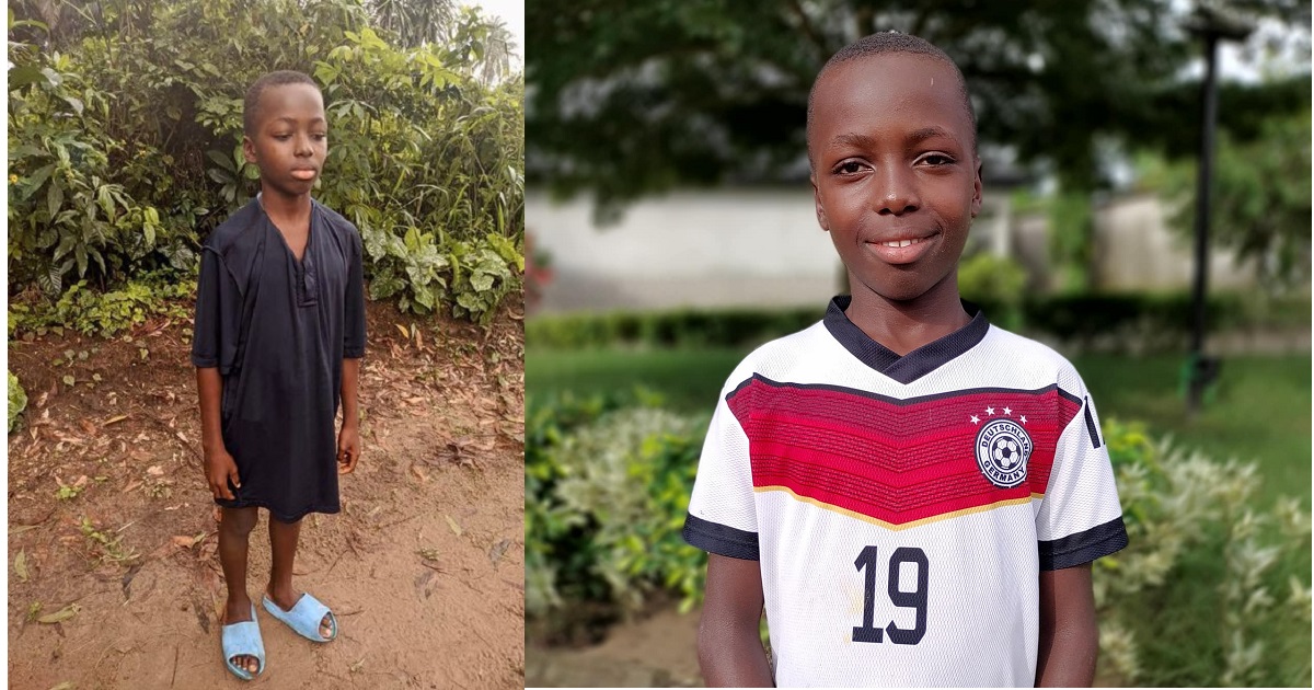 Little boy rescued after he was accused of being a witch, killing his mother and inflicting grandmother with sickness in Akwa Ibom
