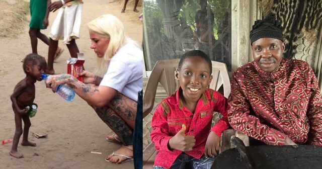 Viral Akwa Ibom boy reunites