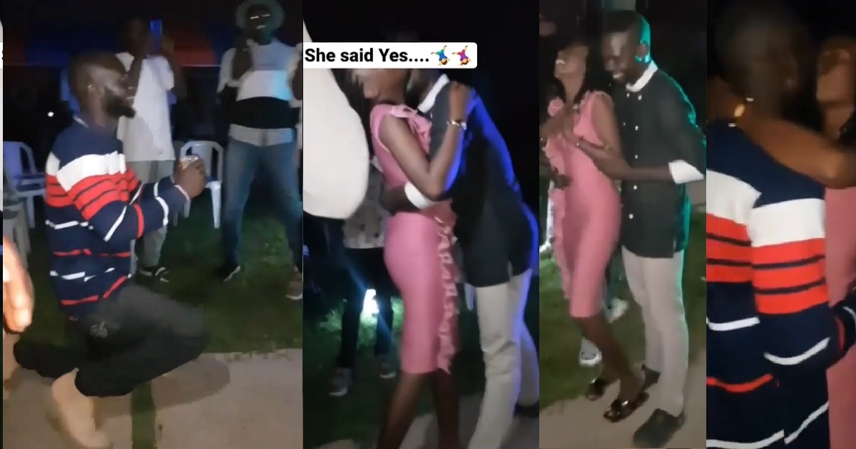 “This is the practical definition of “Our Wife” – Reaction as two men seemingly propose to the same woman.