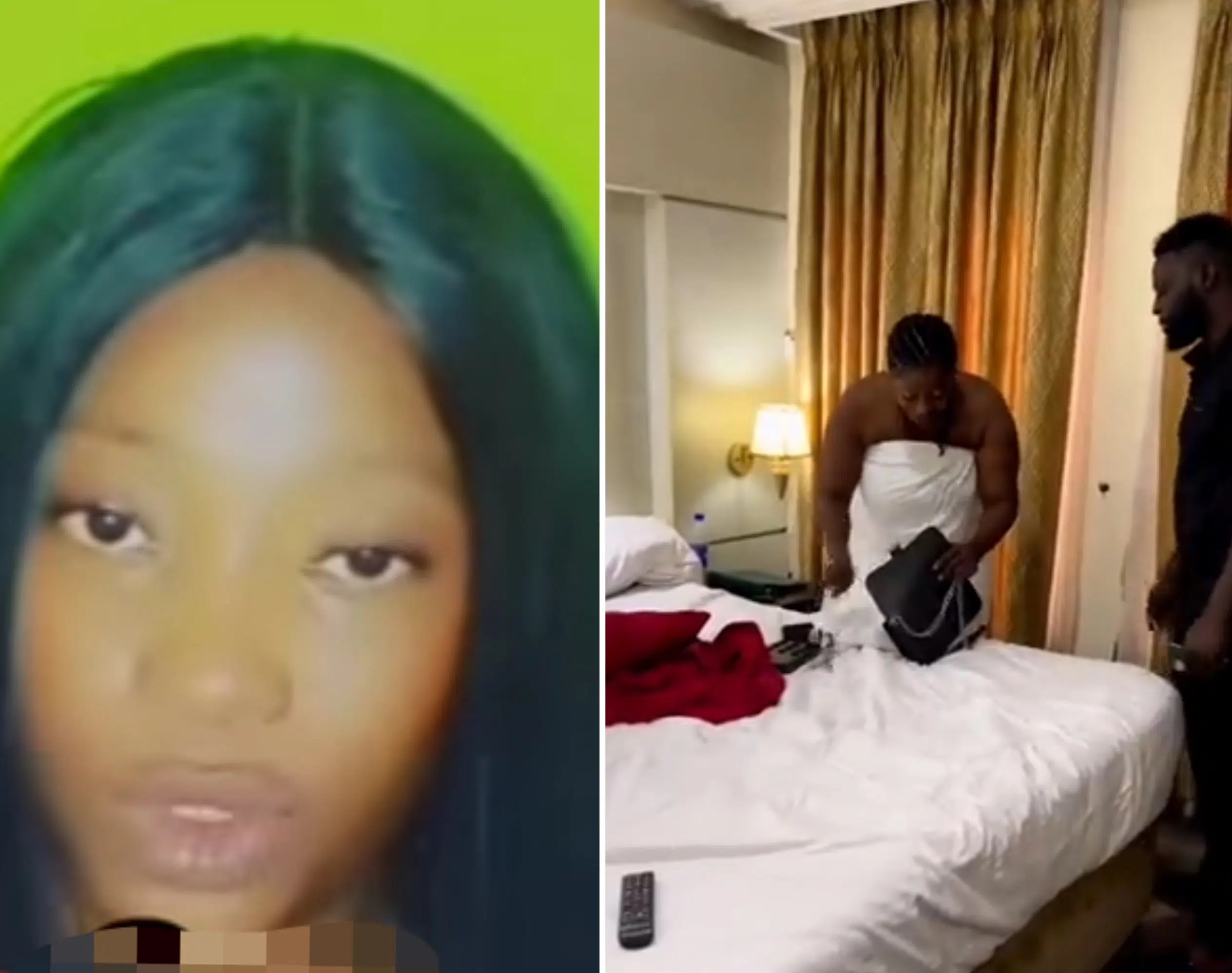 “It Was A Skit” – Lady Accused Of Stealing Passport And Diamonds At A Hotel Breaks Silence In New Video