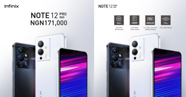 Infinix NOTE 12 5G