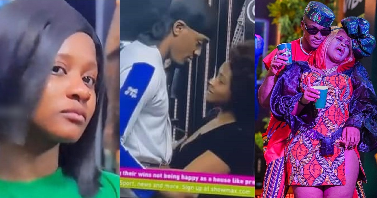 #BBNaija: “You rock other girls, but only dance legwork with me” – Phyna chides Groovy (Video)
