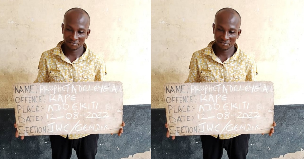 Ekiti Prophet who raped