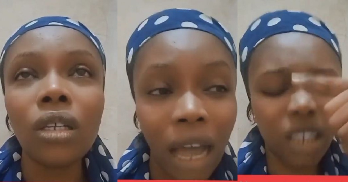 Lady recounts how she almost lost her voice after speaking with a fraudster who sent her airtime (Video)