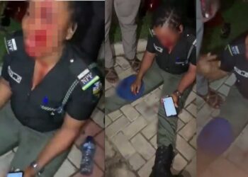 Professor arrested after allegedly ordering the assault of her female police orderly (video)