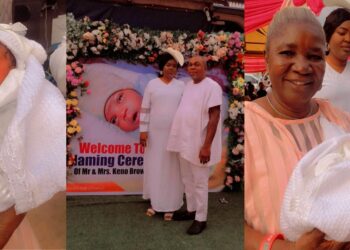 Nigerian couple welcome their first child after 18 years of waiting