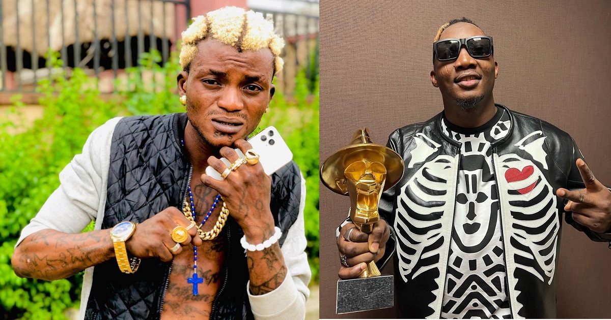 You are just an ordinary hypeman- Portable drags Goya Menor for winning ‘Best Street Hop Artist’ at Headies Award (video)