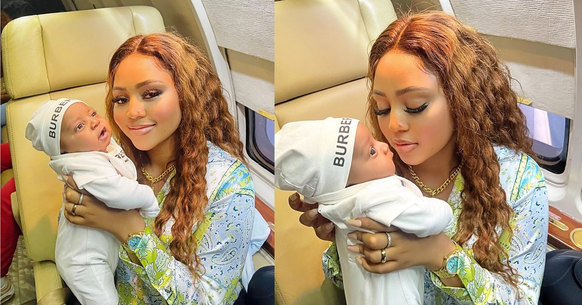 Regina Daniels shares