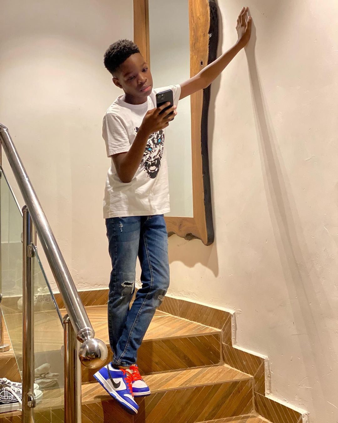 “Put some respect on my name” – Wizkid’s son, Boluwatife brags as he shares first photos from high school 6 305949190 1091801125056680 8340240212383725055 n