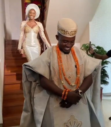 Photos and videos from M.I Abaga and Eniola Mafe’s traditional wedding 3 632c8ea885678