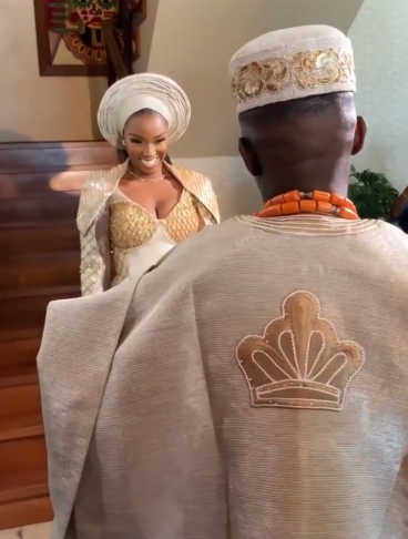 Photos and videos from M.I Abaga and Eniola Mafe’s traditional wedding 6 632c8ee89382f