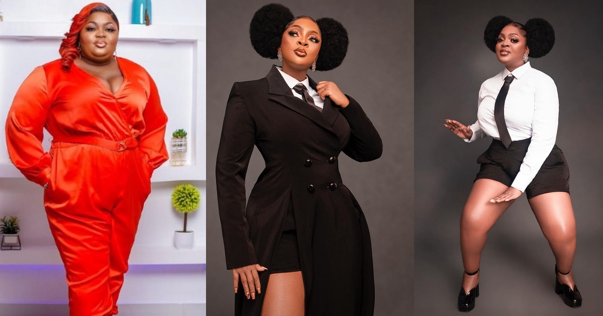 “The way she went from a sugar mummy to a side chick needs to be studied” – Netizens still in awe over actress, Eniola Badmus’ transformation as she releases new photos