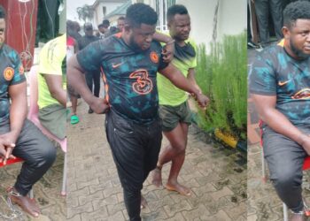 “Kidnap kingpin John Ewa was laid off from the bank where he was a cleaner after he was caught on camera stealing money” – Police