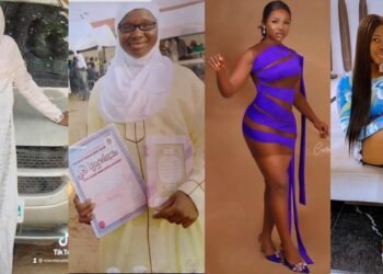 “He left me because I was too religious, he wasn’t patient enough” – Lady shocks many with her transformation video (WATCH)
