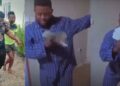 Video of arrested kidnap kingpin John Ewa flaunting wads of cash surfaces (Watch)
