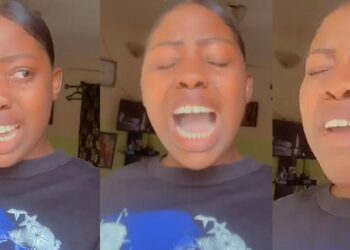 Nigerian lady cries profusely, drags everyone on her contact list for ignoring her birthday (Video)
