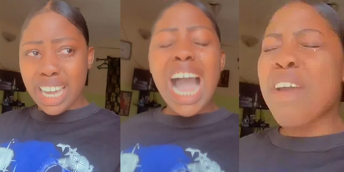 Nigerian lady cries profusely, drags everyone on her contact list for ignoring her birthday (Video)
