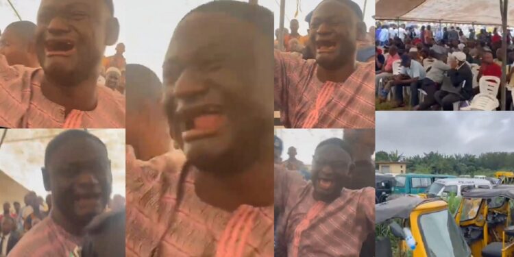 Man whose vehicle was impounded by Lagos Task Force breaks down in tears as his car is auctioned for less than N400,000 (Video)