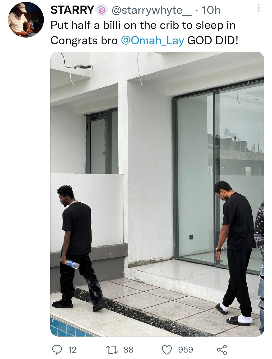 Singer, Omah Lay Acquires A Mansion Worth Half A Billion Naira 6 Omah new house1