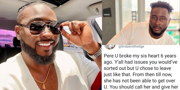 Pere reacts after lady accused him of breaking her sister’s heart 6 years ago