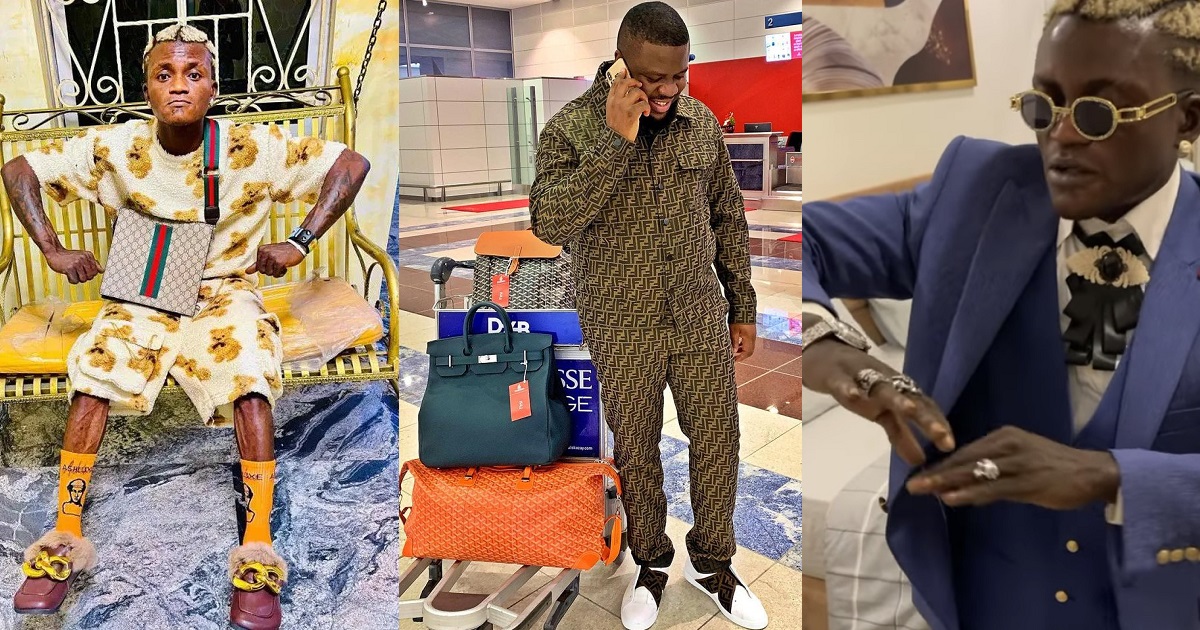 “Hushpuppi no wear cloth reach me” – Portable brags (Video)