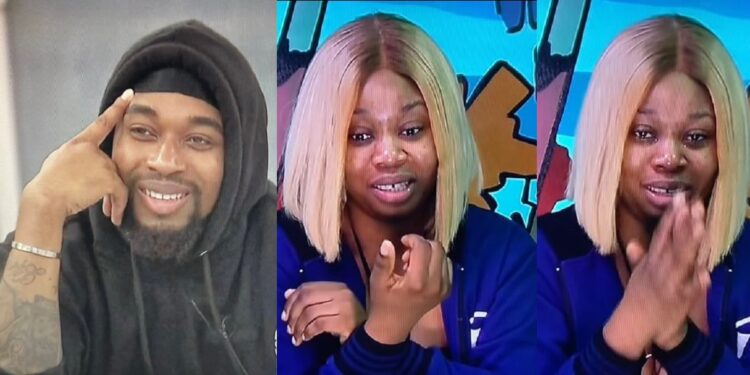 #BBNaija: “Sheggz na prophet” – Reactions as Rachel apologizes to Sheggz weeks after their messy fight (Video)