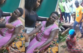 Widow tied and flogged