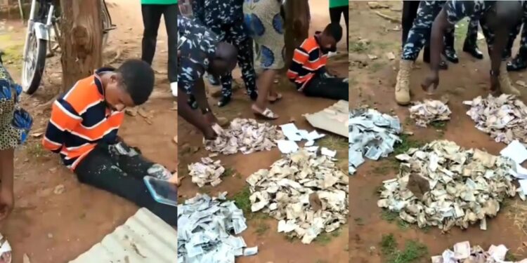 Man arrested for stealing N620K from church offering box (Video)