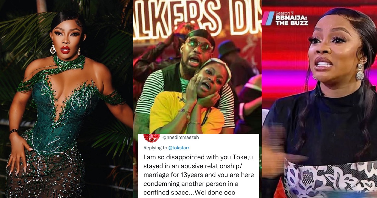 Toke Makinwa dragged over comment on Bella and Sheggz’s relationship