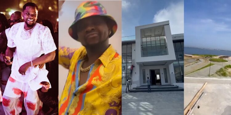 “Always wanted a house beside the waters for my wife and kids” – Kizz Daniel says as he buys new house (Video)