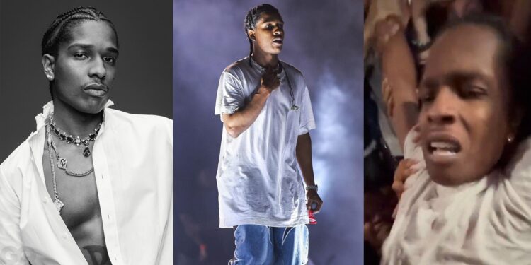A$AP Rocky reveals he was sexually violated by a fan as video of the incident goes viral (Watch)