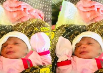 Nigerian lady celebrates as her aunt gives birth to baby girl after 16 years of marriage
