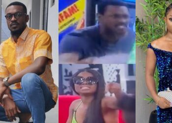 #BBNaija: “You are not particularly brilliant” – Adekunle blast Bella as they clash over dirty plate (Video)