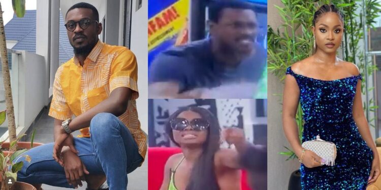 #BBNaija: “You are not particularly brilliant” – Adekunle blast Bella as they clash over dirty plate (Video)