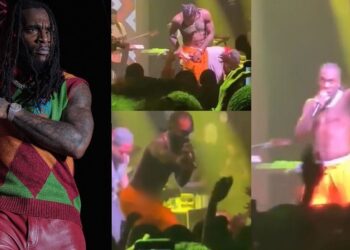 Throwback Video: “This guy is annoying me, go home” — Burna Boy fumes as he refunds attendee during live show.