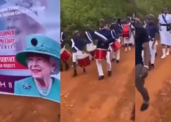 Cameroonians hold funeral procession in honor of late Queen Elizabeth II (video)