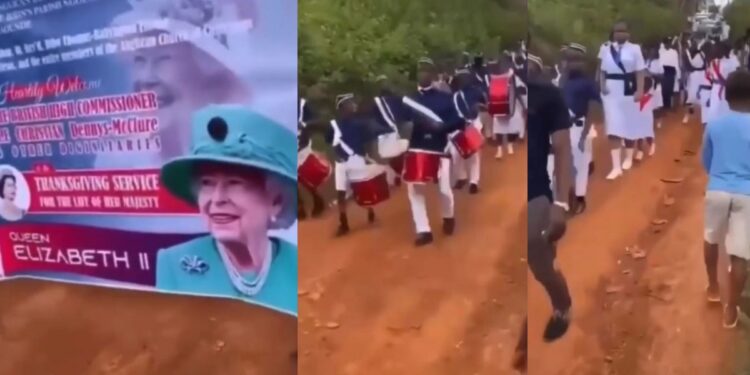 Cameroonians hold funeral procession in honor of late Queen Elizabeth II (video)