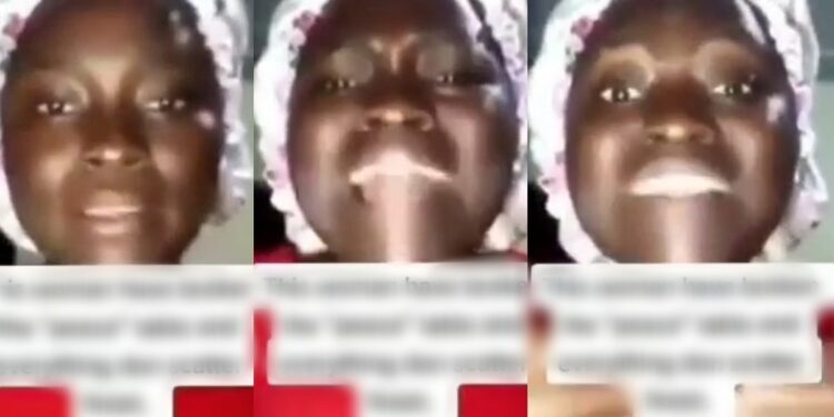 Nigerian lady says