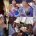 Nigerian couple welcome twin babies after 30 years of marriage (Video)