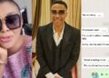 “Thanking God for my amazing son” – Ehi Ogbebor shares chat with son as she reacts to video of boy who destroyed his mother’s house