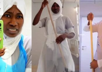 “Hell with a certificate that can’t serve its purpose” – Nigerian graduate reveals why she left her teaching job and moved to Libya to become a cleaner (Video)